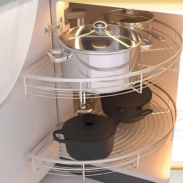 Mâm Xoay 1/2 Inox 304 Cadler, Giải Pháp Thông Minh Cho Không Gian Bếp Hiện Đại Mâm Xoay 1/2 Inox 304 Cadler, Giải Pháp Thông Minh Cho Không Gian Bếp Hiện Đại