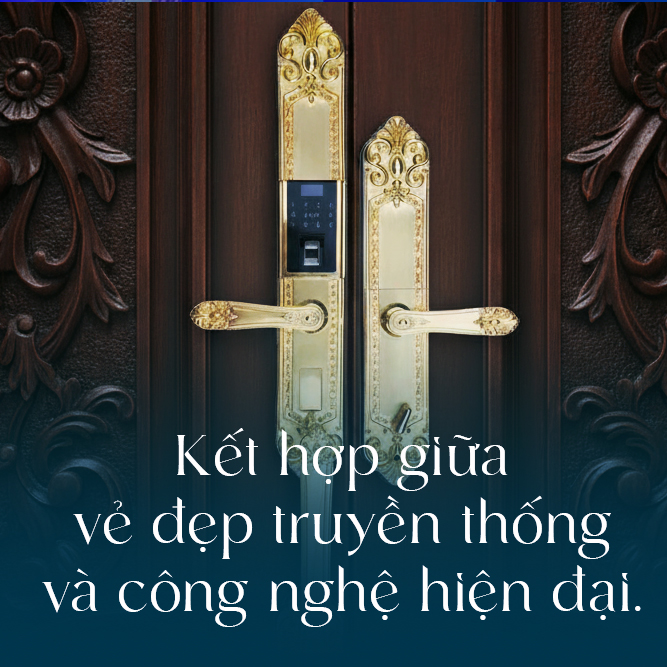 Khóa Vân Tay Cadler VT-111 Phong Cách Hoàng Gia Kết Hợp Công Nghệ Hiện Đại