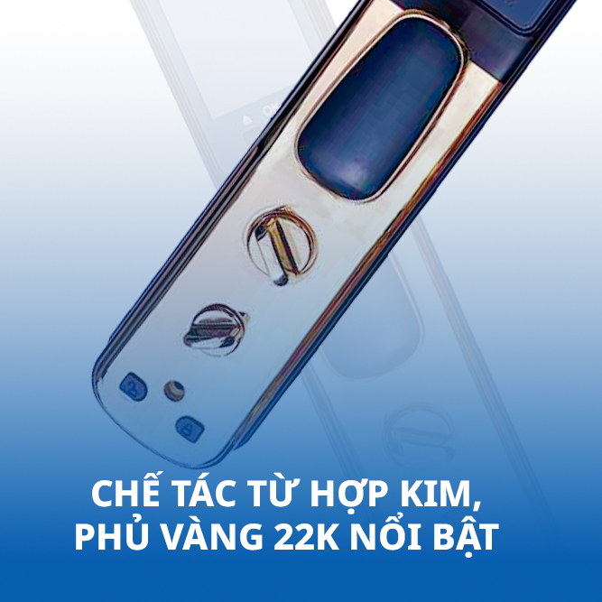 Khóa Vân Tay Cadler VT-X6-22K Nâng Tầm Không Gian Hiện Đại 