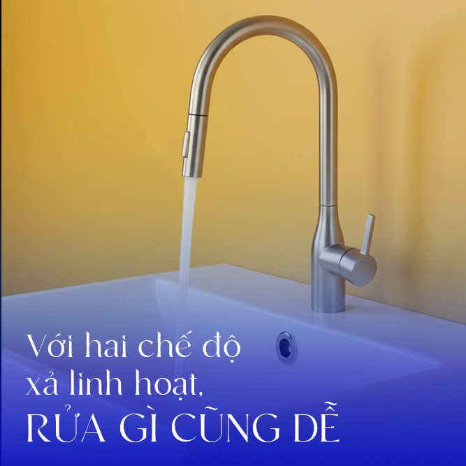 Vòi Nước Cadler VRB3311QH, Giải Pháp Vòi Rửa Inox 304 Cao Cấp Cho Căn Bếp Hiện Đại