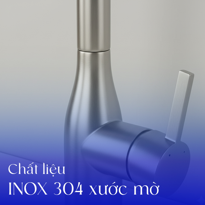 Vòi Nước Cadler VRB3311QH, Giải Pháp Vòi Rửa Inox 304 Cao Cấp Cho Căn Bếp Hiện Đại