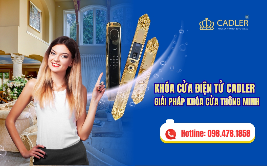 khóa cửa điện tử Cadler